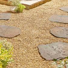 Find iron stone from a vast selection of pebbles, stones & step stones. Kelkay Borderstone Random Stepping Stone Autumn Brown 550 X 400mm