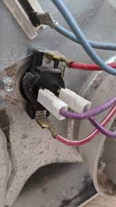 The fuse has a compound inside that turns liquid at the temperature set point written on the fuse. Dryer Not Turning On Potential Component Isn T Getting A Ohm 200 Or Continuity Reading Next Steps Home Improvement Stack Exchange