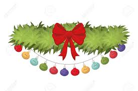 Check spelling or type a new query. Garland With Bows And Holiday Lights Vector Illustration Design Royalty Free Cliparts Vectors And Stock Illustration Image 127660321