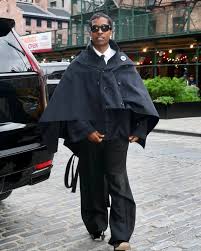 ASAP Rocky wearing Young Designer Traiceline Pratt (2025)