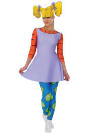 Does everyone have their costume yet?! Adult Rugrats Angelica Costume W Headpiece