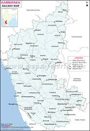 Karnataka Railway Map