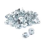 QTN1112 4 Prong T Nut | 50 Pack Tee Inch-16 by 5/16-Inch Threaded Inserts for Climbing Holds and Wood Working Powertech