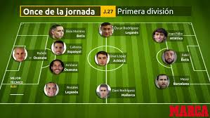 La liga (spain) tables, results, and stats of the latest season. Laliga Team Of The Week And Fun Facts From Matchday 27 Of Laliga Santander Marca In English