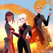 Its Gia On Instagram The Girls Of Renegades A Redraw Of A Piece I Posted Almost A Year Ago Now Artistoni Lunar Chronicles Renegade Marissa Meyer Books