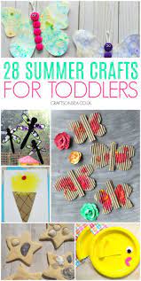 30 Easy Summer Crafts For Toddlers Summer Crafts For Toddlers Summer Crafts For Kids Fun Summer Crafts