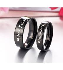 ***** party planning is already so stressful. Jewelry Anniversary Rings Couples Ring Set His And Hers Ring Personalized Tungsten Carbide Ring His Beauty Her Beast Ring Anniversary Rings Tungsten Rings