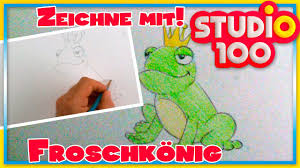 Froschkonig Zeichnen Lernen Fur Anfanger Schritt Fur Schritt Youtube