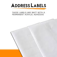 Whether you need plain sheets of labels or printed, you can buy flexi labels from 10 sheets to 50,000 sheets. Stationery Office Supplies 21 Labels Per A4 Sheet 210 Labels In Total High Quality Self Adhesive Address Labels For Inkjet And Laser Printers Printer Labels