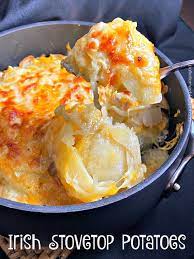 Irish Stovetop Potatoes Stove Top Recipes Potatoes Stove Top Potatoes