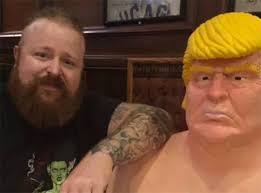 Ginger, Artist Behind Trump Statues, Arrives In SF: SFist