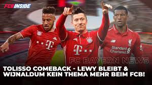 Submitted 14 days ago by thorntonlangley. Fc Bayern News Roundup Kein Wijnaldum Transfer Lewandowski Bleibt Tolisso Comeback Youtube