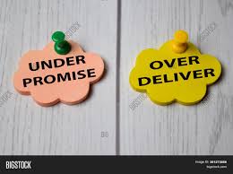 Under Promise Over Image Photo Free Trial Bigstock