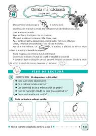 Clasa I Lecturi Si Fise De Lectură Clasa I School Activities School Lessons Visual Perceptual Activities
