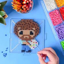 Oh Bob Beads Look Good On You Head To The Linkinbio For Tips On Making Perlerbead Pixel Portraits Fro Perler Crafts Diy Perler Beads Perler Bead Templates