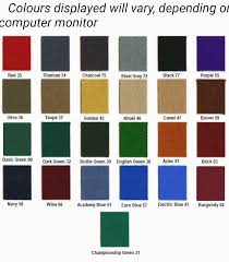 ace billiards calgary cloth color chart