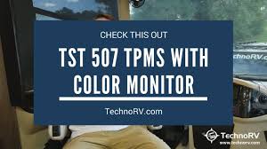 For rv tire monitoring and safety, no other company or product can compare to the tst line of products. New Tst 507 Tire Pressure Monitoring System With Color Monitor From Technorv Youtube