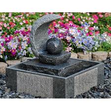Clgarden granit springbrunnen sb1 3 teiliger kugel brunen granitbrunnen komplett set garten wasserspiel 4,4 von 5 sternen 48 299,95 € 299,95 € (5,00 €/kg) Mond Und Sonne 65 Cm Granitbrunnen Strade Garden