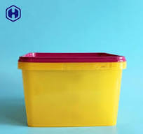 Recyclable IML Tubs Soda Cookies Packaging Food Grade ...
