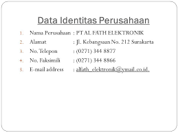 Bagi para pengusaha yang menggunakan nama tersebut untuk dijadikan nama 5. Komputer Akuntansi Perusahaan Dagang Kelas Xi Merancang Data Awal Perusahaan Ppt Download