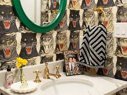 For example, a bold mosaic tile backsplash and a patterned tile floor can cause a disjointed, choppy design. 19 Gorgeous Half Bath Ideas How To Decorate A Powder Room Apartment Therapy