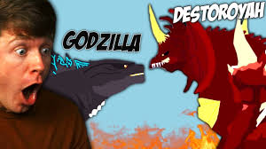 GODZILLA vs DESTOROYAH in the ULTIMATE KAIJU FIGHT (Insane) - YouTube
