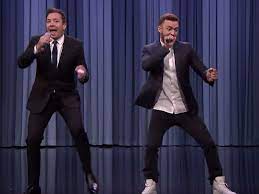 The singer fulfilled his tonight show obligation on thursday — he just didn't say anything over the course of several segments. Justin Timberlake Und Jimmy Fallon Liefern History Of Rap 6 Auf Youtube
