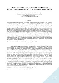Jurnal kesehatan metro sai wawai volume v no.2 edisi desember 2012, issn: Http Ojs Poltekkes Medan Ac Id Pannmed Article Download 666 476