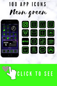 Especially if you're using the app for more than one widget. App Icons Green For Ios 14 To Customize Your Iphone Home Etsy Video Video App Icon Design App Icon App Icon Neon