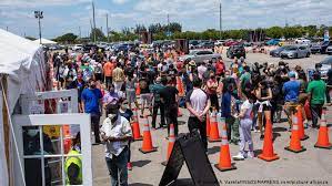 La demanda de vacunas es mayor que la disponibilidad. Turismo De Vacunas Cobra Fuerza En Texas Ee Uu Coronavirus Dw 30 04 2021