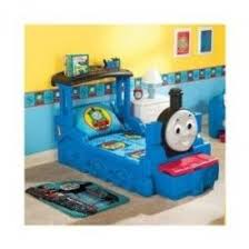 Thomas The Tank Engine Bed Train Room Decor Toddler Bed Set Train Bed
