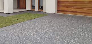 Spray on concrete finishes will transform existing concrete driveways, paths, patios, verandahs and pool surrounds, making the old look new again. Driveway Concreting Concreting Brisbane Redlands Logan