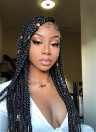 Best Box Braid Hairstyles You Will Love How To Care For Box Braids Braids For Black Hair Box Braids Styling Black Box Braids