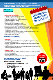 Akan tetapi, ada juga perusahaan yang menerima siswa smk dengan jalur pendidikan terkait. Lowongan Kerja Arahjatim Com