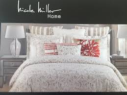 Nicole miller bedding duvet cover set king 3 pc set cotton paisley medallion floral rust sage bohemian. N I C O L E M I L L E R C O M F O R T E R S E T W H I T E Zonealarm Results
