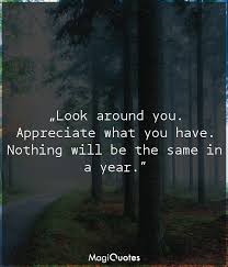 Appreciate What You Have Unknown Magiquotes Com