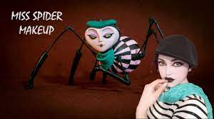 MISS SPIDER MAKEUP | James and the giant peach | TUTORIAL - YouTube