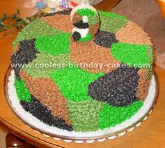 Army tank birthday chocolate cake design ideas decorating tutorial classes video by rasna @ rasnabakes. Coolest Homemade Camouflage Cakes