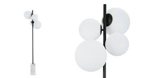 Stehlampe Marmor Und Edelstahl Weiss Und Schwarz Nv Gallery