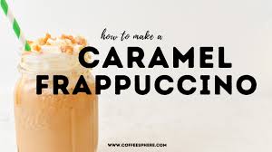 So easily made right at home! Caramel Frappuccino Recipe Starbucks Inspired Coffeesphere