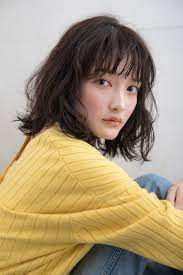 最旬な前髪デザインの大人ふんわり無造作パーマヘア lee パーマ 前髪 パーマスタイル