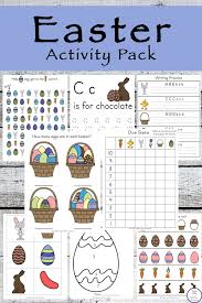 Easter is a festival celebrated by christians globally as a day of resurrection of jesus christ. Easter Activity Pack Preschool Kindergarten Simple Living Creative Learning