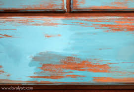 After the paint has dried, wax to seal. The Easiest Way To Heavily Distress Furniture Lovely Etc