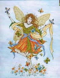 Free cross stitch patterns created by connie barwick. Joan Elliott Butterfly Fairy Cross Stitch Pattern 123stitch