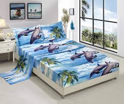 You will find lots of dolphin bedding sets with fashion designs and good prices. 3d Dolphins Queen Size 3 Piece Printed Box Stitched Breathable Comforter Set Comforters Sets Home Garden