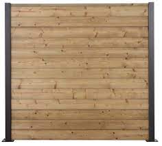 Lame De Cloture En Pin Cloture Bois Amenagement Jardin Cloture Decoration Jardin Exterieur