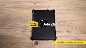 Watch for fingerprints and animal hair. Defender Series Installation For Ipad 5th Generation Youtube