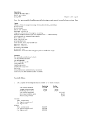 The first step in preparing the direct materials budget is to use the information above to calculate the ending inventory of clay and color for quarters 2 and 3. 10 Practice Problems On Managerial Accounting Quiz Cob 242 Docsity