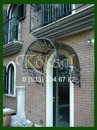 Ferforje Sundurma Modelleri 25 Balcony Railing Canopy Scrollwork