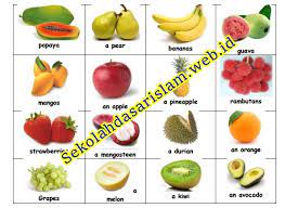 Check spelling or type a new query. Materi Bahasa Inggris Tentang Buah Buahanvocabulary Fruit Beserta Latihan Soal Sekolah Dasar Islam